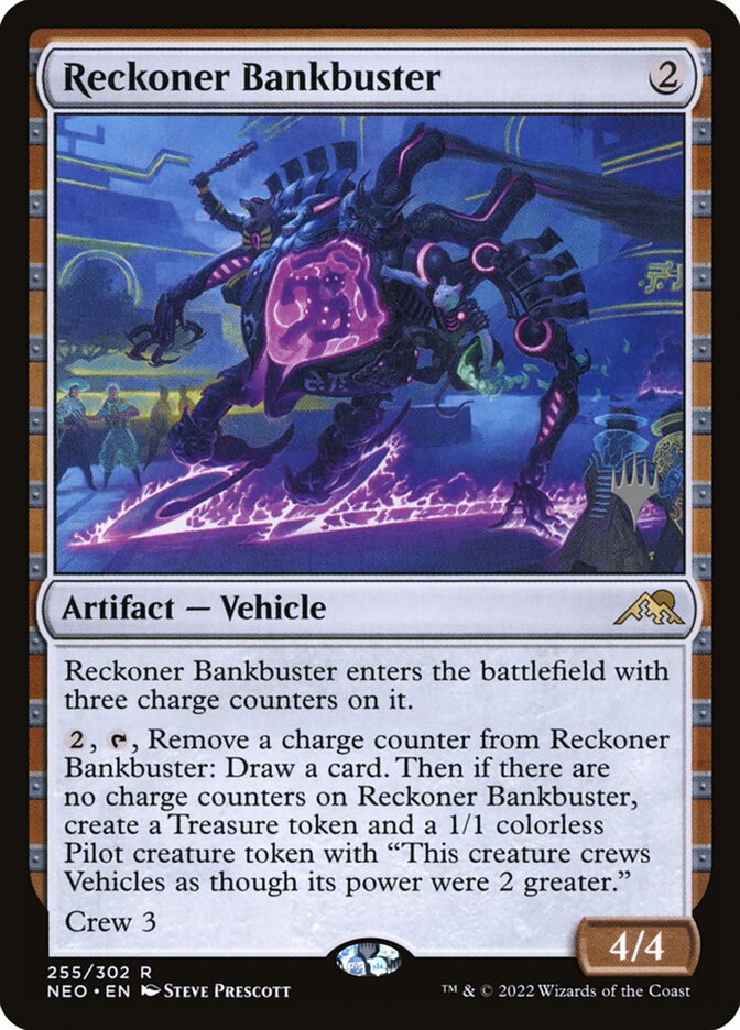 Reckoner Bankbuster (Kamigawa: Neon Dynasty Promos)