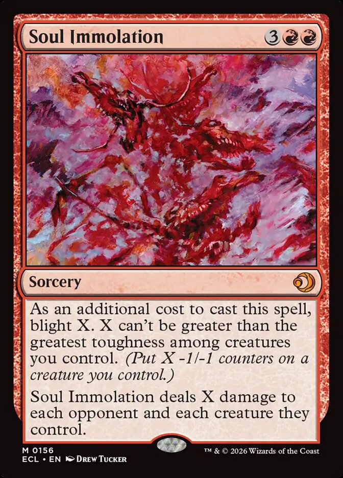 Soul Immolation (Lorwyn Eclipsed)