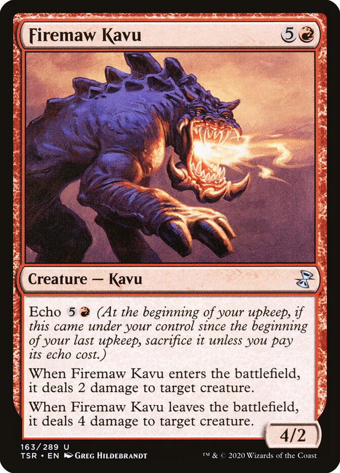 Firemaw Kavu (Time Spiral Remastered)
