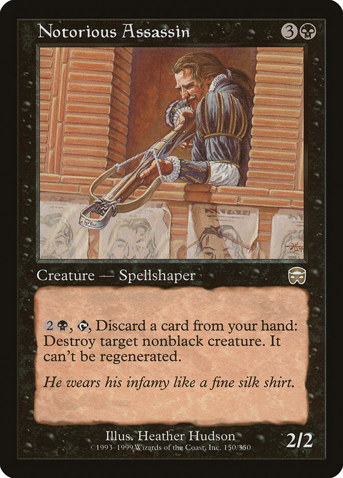 Notorious Assassin (Mercadian Masques)