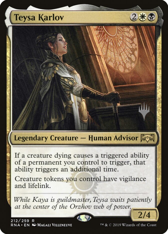 Teysa Karlov (Ravnica Allegiance Promos)