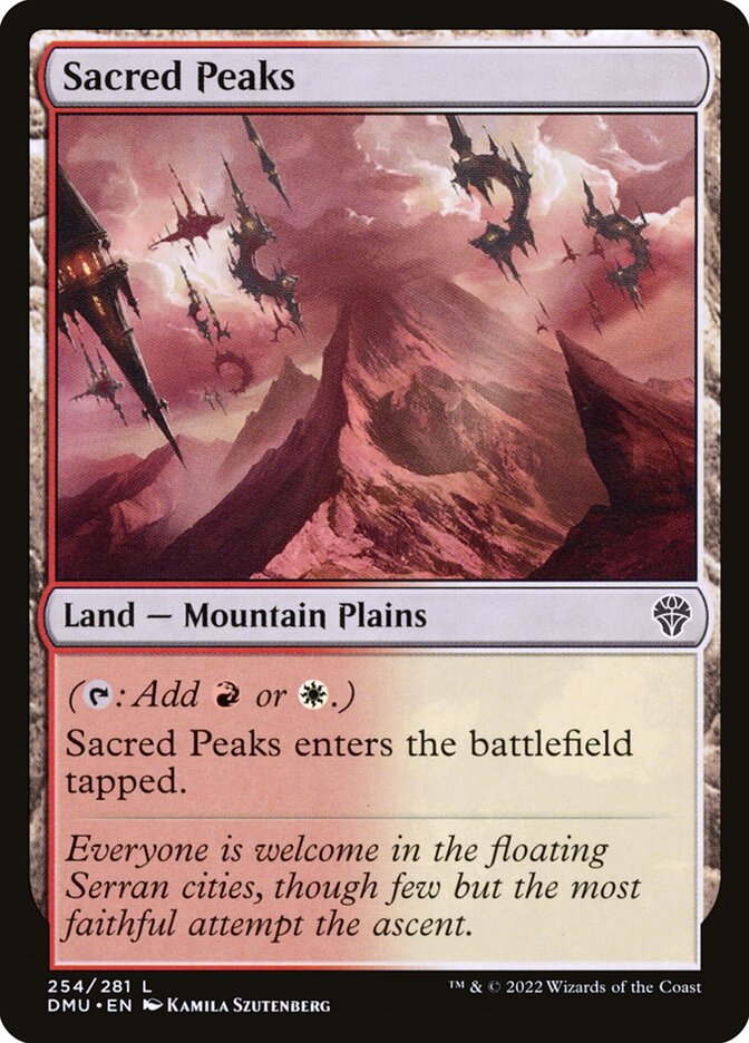 Sacred Peaks (Dominaria United)