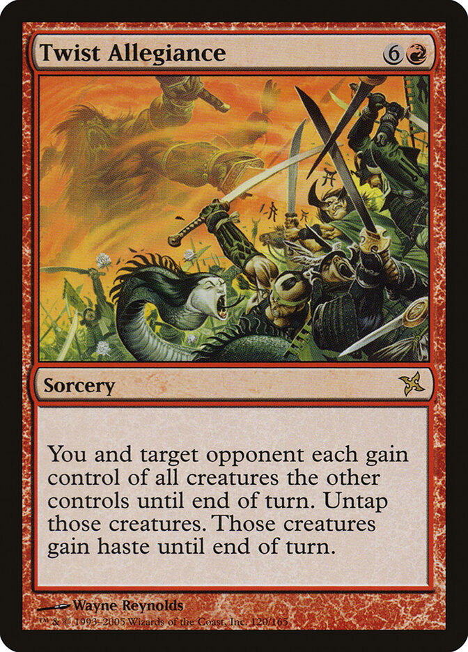 Twist Allegiance (Betrayers of Kamigawa)