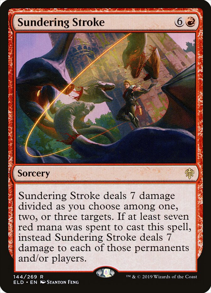 Sundering Stroke (Throne of Eldraine)