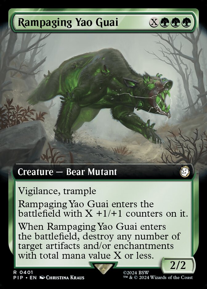 Rampaging Yao Guai (Fallout)