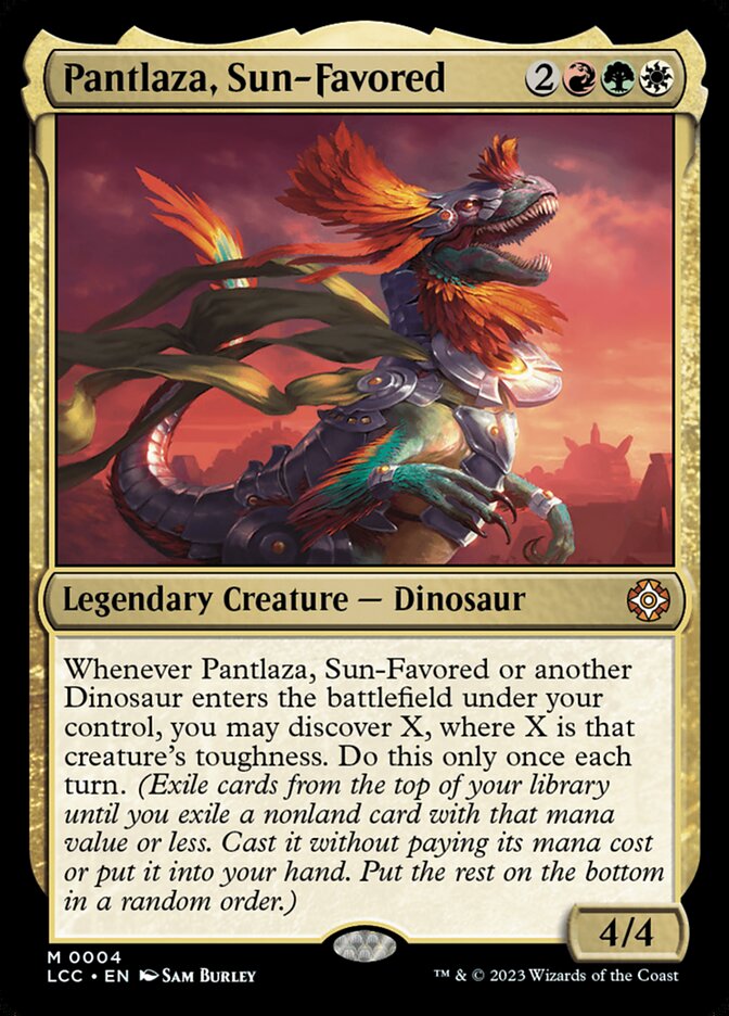 Pantlaza, Sun-Favored (The Lost Caverns of Ixalan Commander)