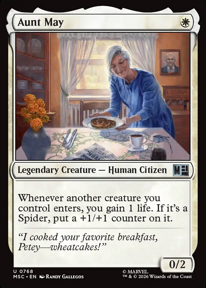 Aunt May (Marvel Super Heroes Commander)