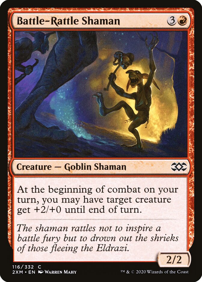 Battle-Rattle Shaman (Double Masters)