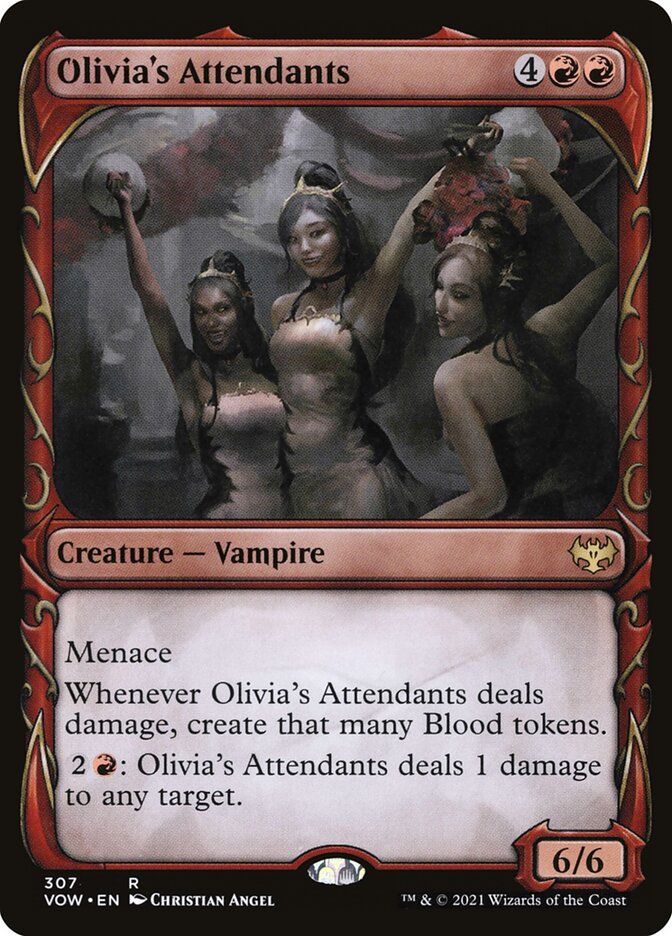 Olivia's Attendants (Innistrad: Crimson Vow)