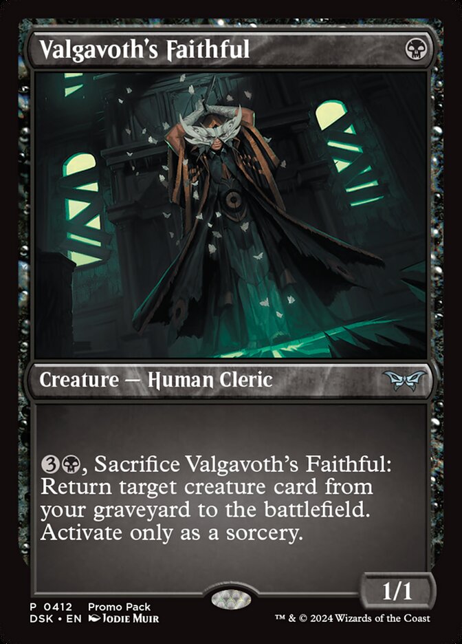 Valgavoth's Faithful (Duskmourn: House of Horror)