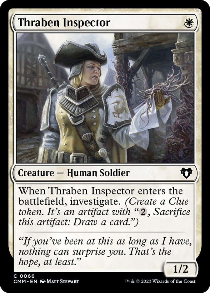 Thraben Inspector (Commander Masters)