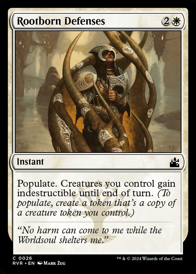 Rootborn Defenses (Ravnica Remastered)