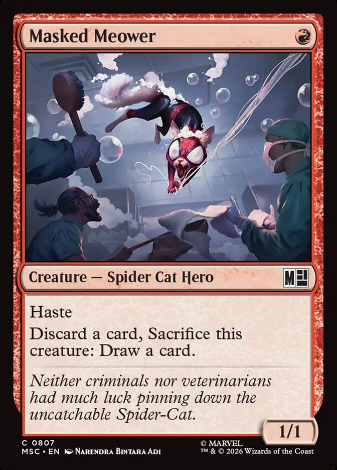 Masked Meower (Marvel Super Heroes Commander)