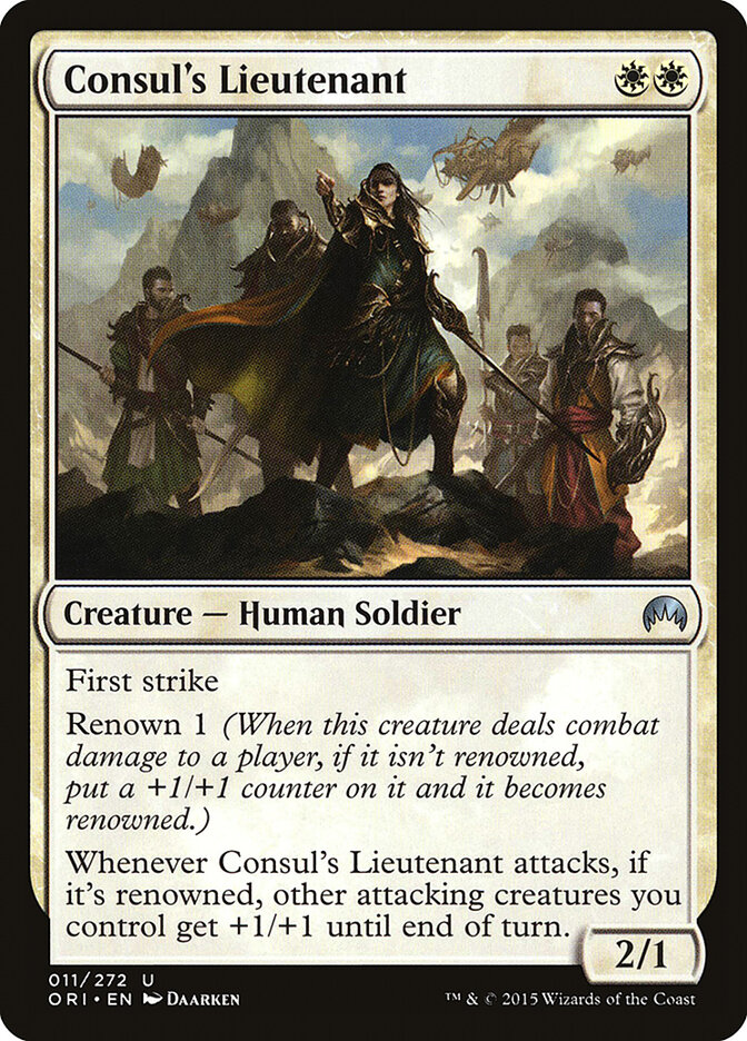 Consul's Lieutenant (Magic Origins)