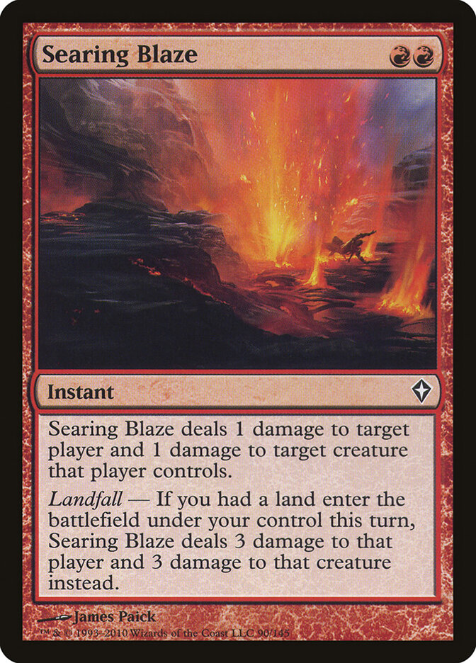Searing Blaze (Worldwake)