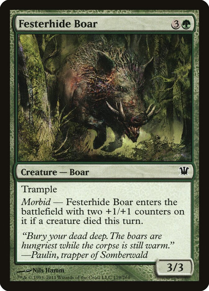 Festerhide Boar (Innistrad)