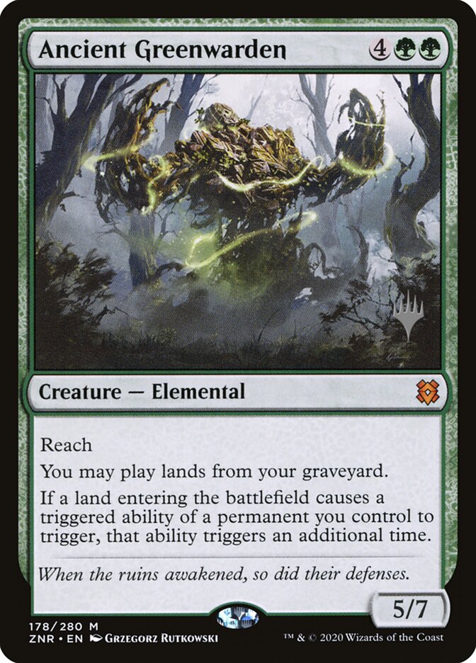 Ancient Greenwarden (Zendikar Rising Promos)