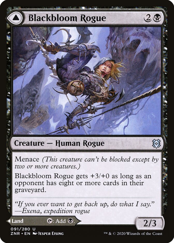 Blackbloom Rogue (Zendikar Rising)
