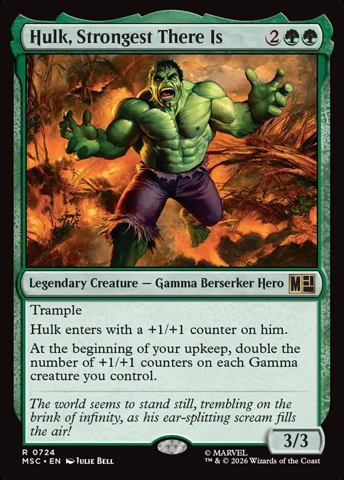 Hulk, Strongest There Is (Marvel Super Heroes Commander)