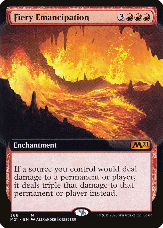 Fiery Emancipation (Core Set 2021)