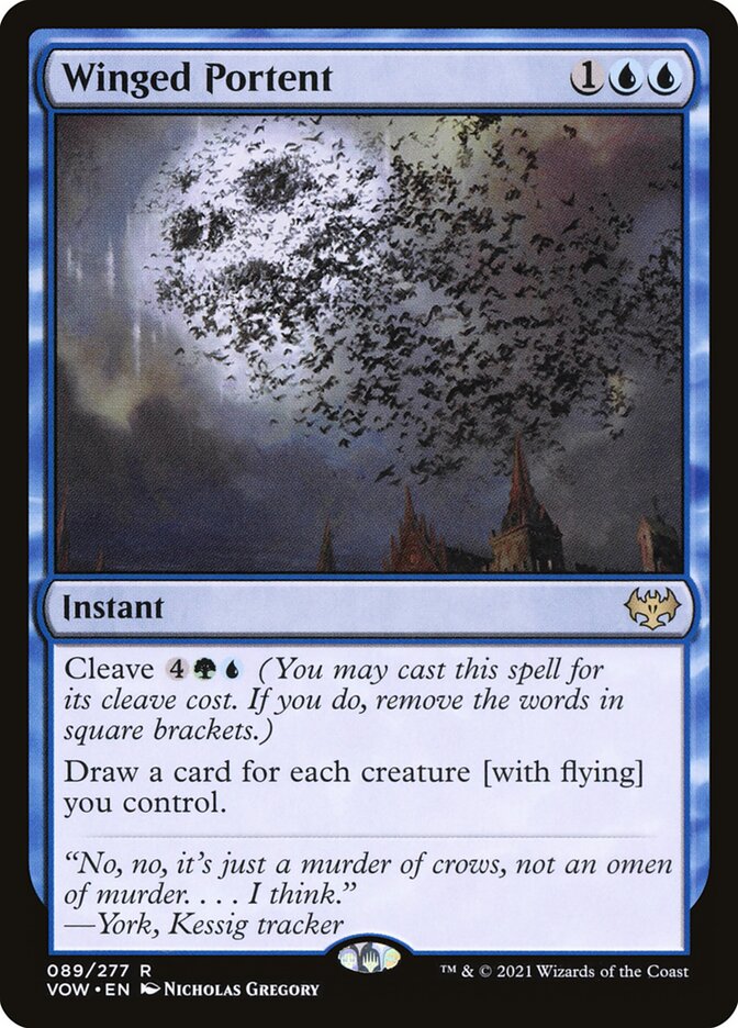 Winged Portent (Innistrad: Crimson Vow)