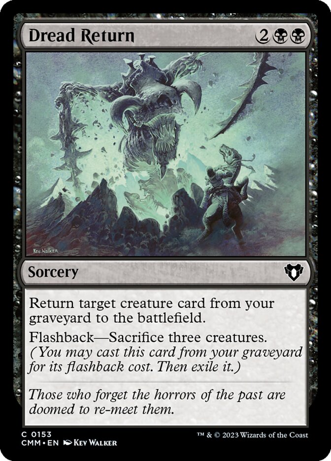 Dread Return (Commander Masters)