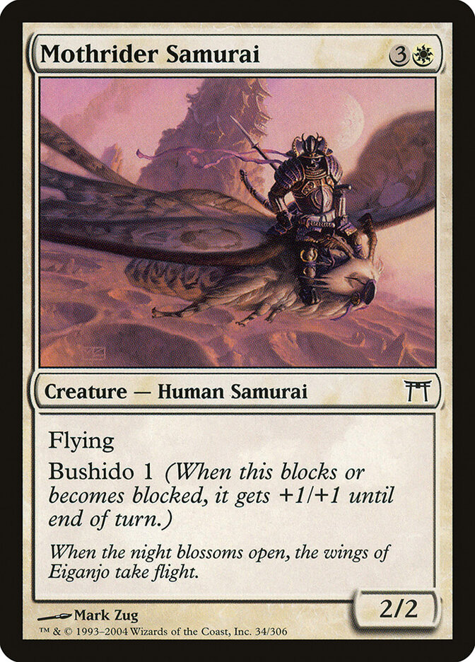 Mothrider Samurai (Champions of Kamigawa)