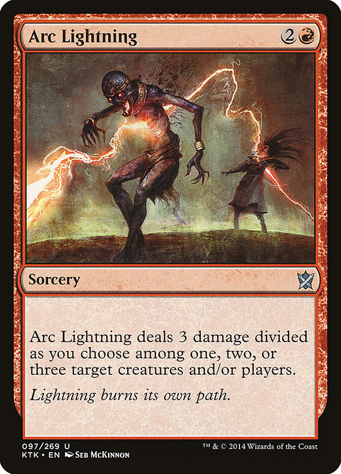 Arc Lightning (Khans of Tarkir)