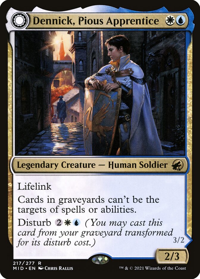 Dennick, Pious Apprentice (Innistrad: Midnight Hunt)