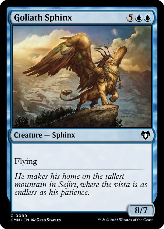 Goliath Sphinx (Commander Masters)