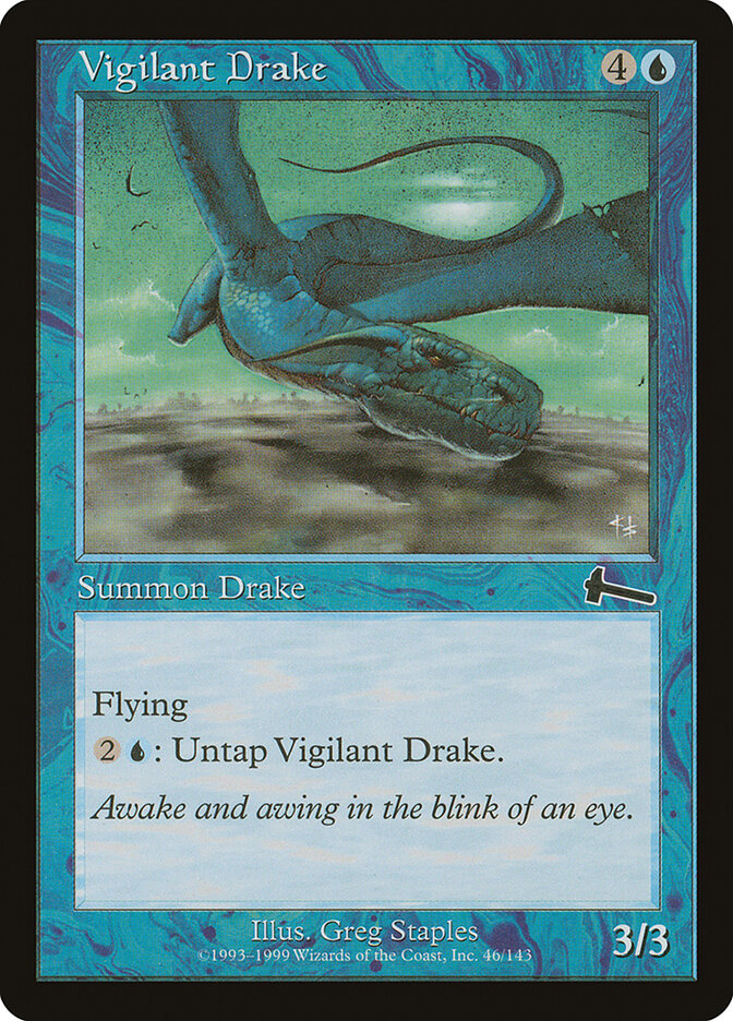 Vigilant Drake (Urza's Legacy)