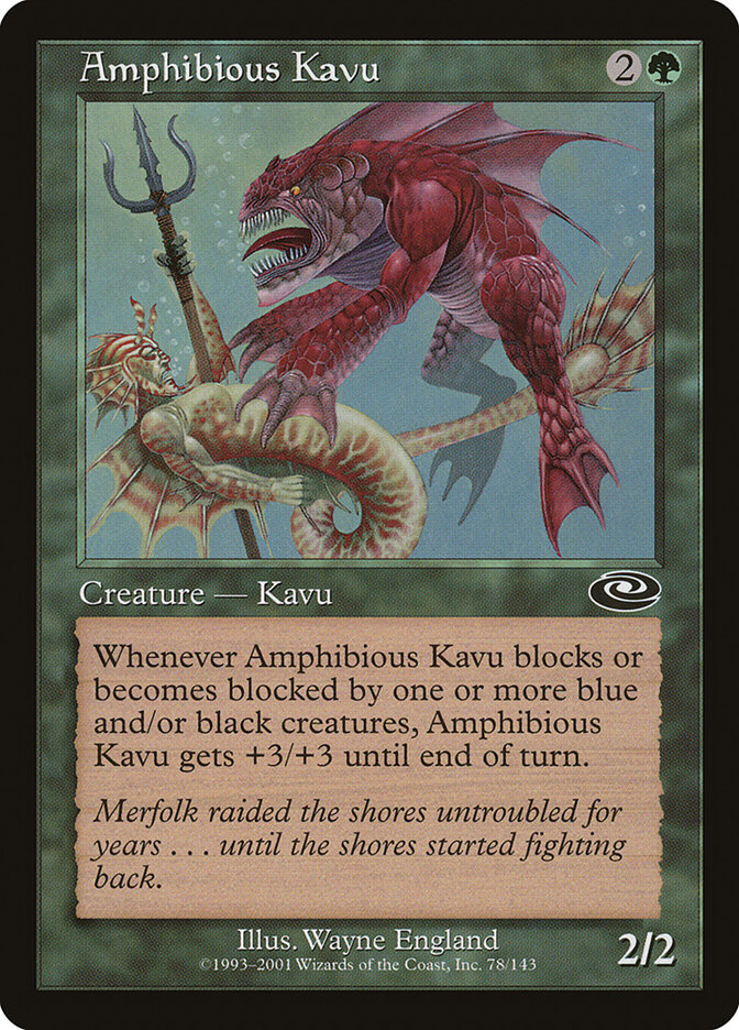 Amphibious Kavu (Planeshift)