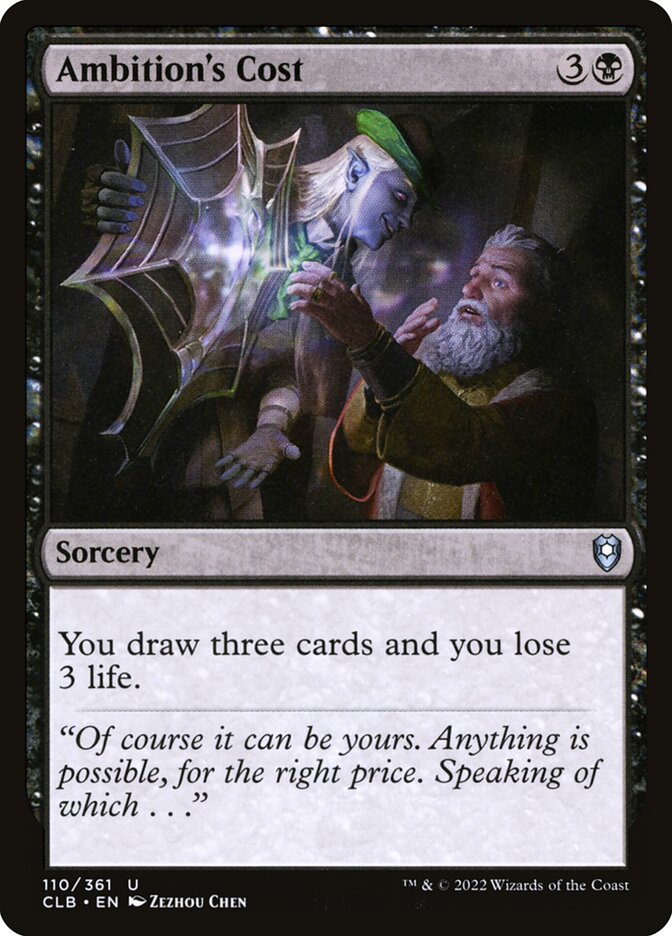 Ambition's Cost (Commander Legends: Battle for Baldur's Gate)