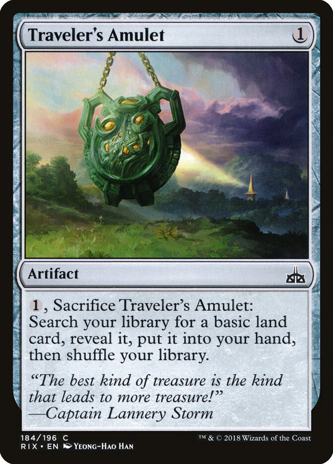 Traveler's Amulet (Rivals of Ixalan)