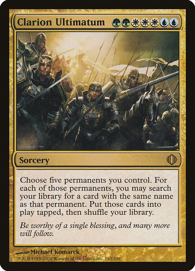 Clarion Ultimatum (Shards of Alara)