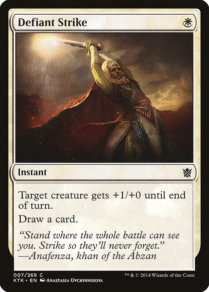 Defiant Strike (Khans of Tarkir)
