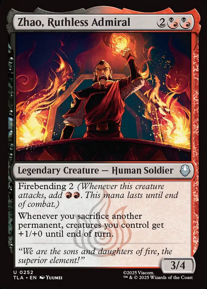 Zhao, Ruthless Admiral (Avatar: The Last Airbender)