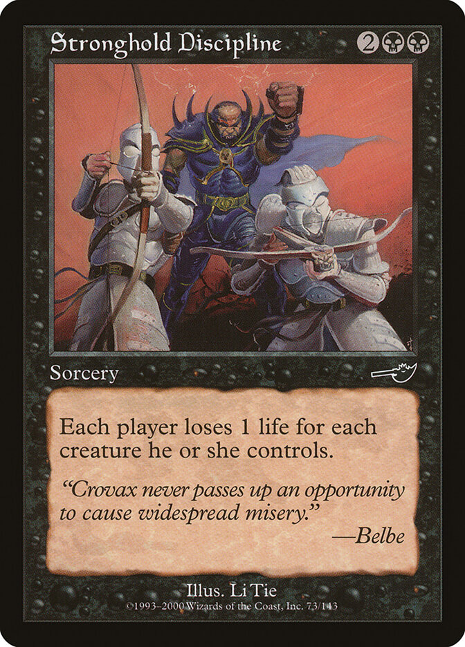 Stronghold Discipline (Nemesis)