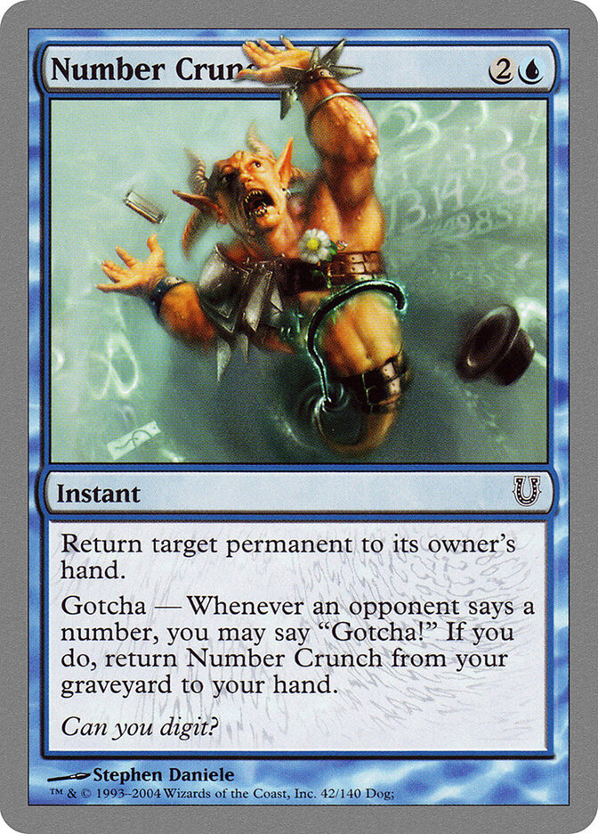 Number Crunch (Unhinged)