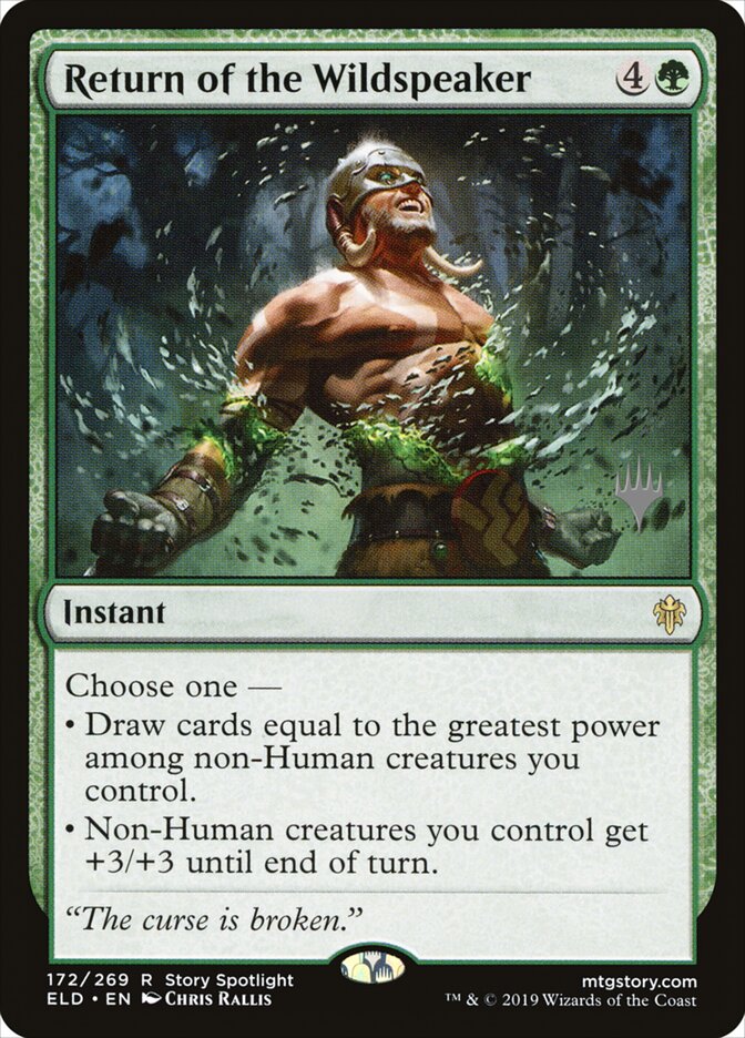 Return of the Wildspeaker (Throne of Eldraine Promos)