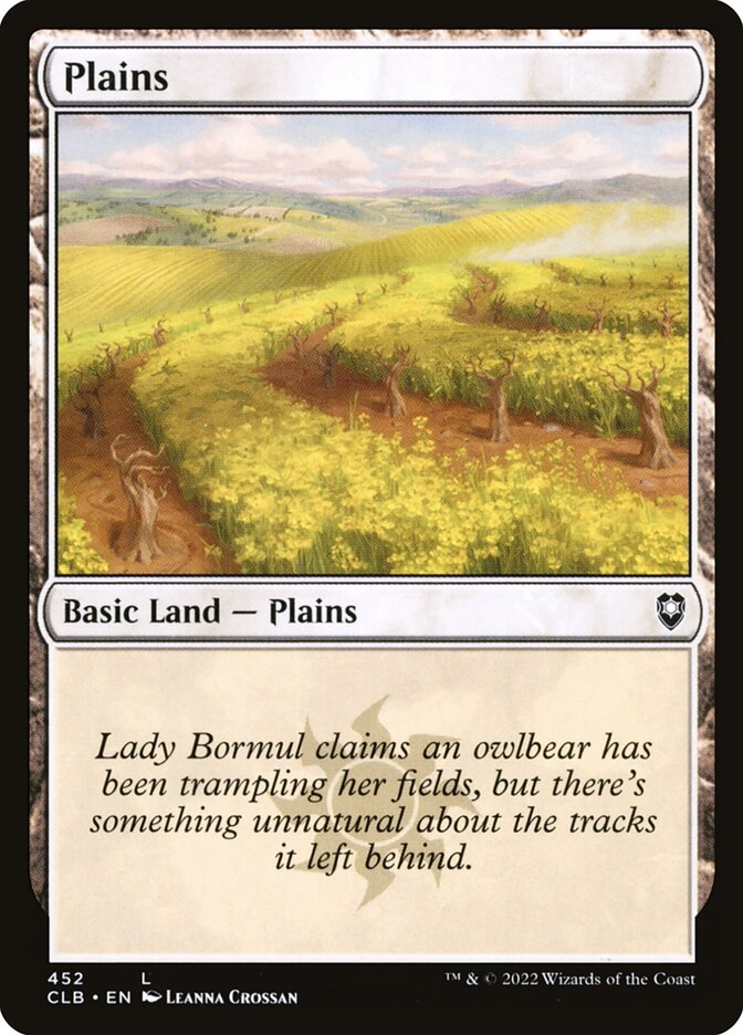 Plains (Commander Legends: Battle for Baldur's Gate)