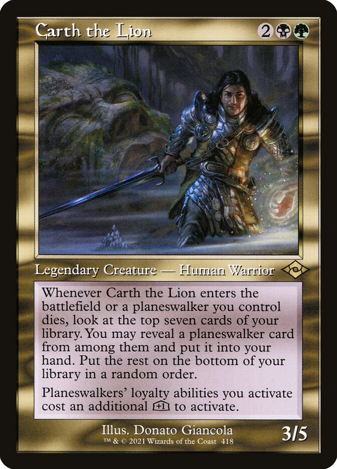 Carth the Lion (Modern Horizons 2)