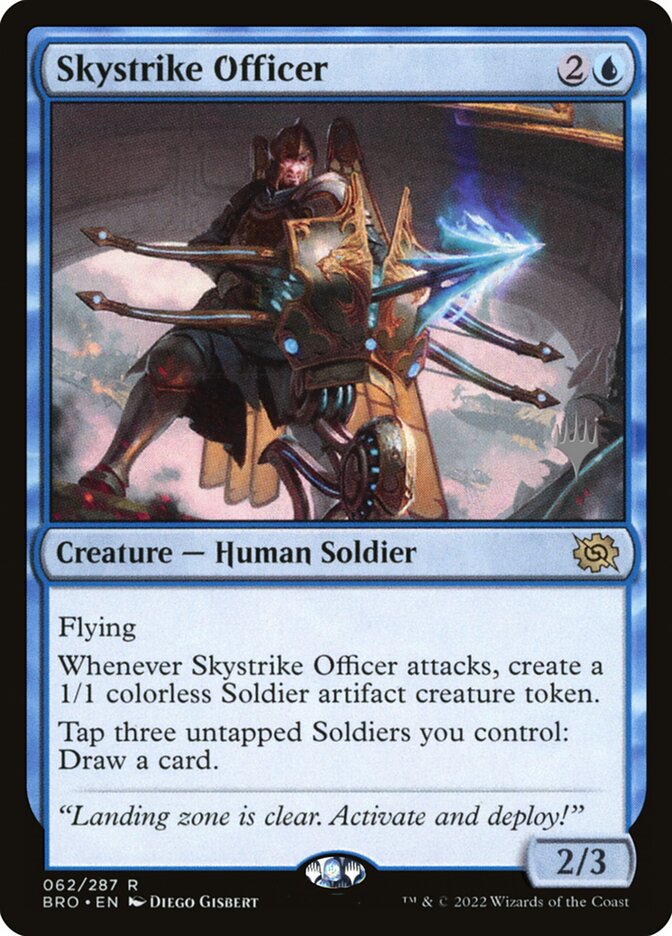 Skystrike Officer (The Brothers' War Promos)