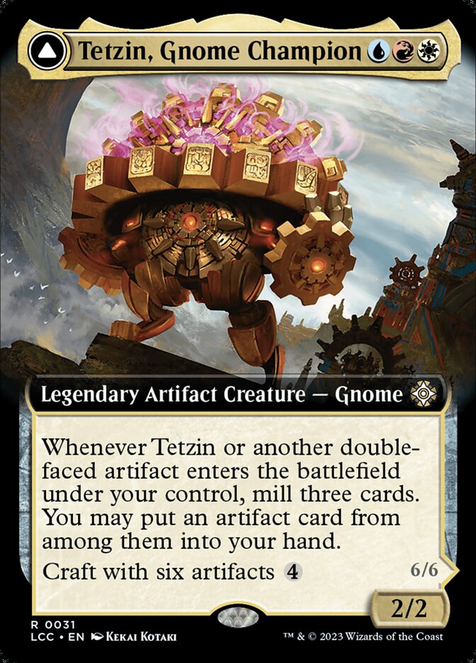 Tetzin, Gnome Champion (The Lost Caverns of Ixalan Commander)