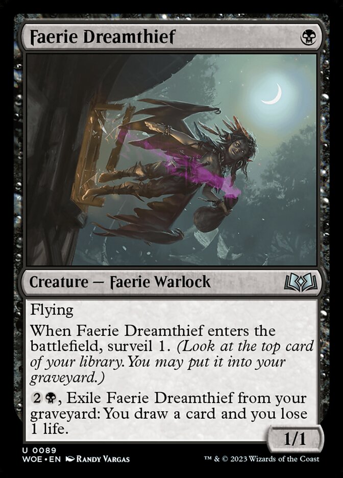 Faerie Dreamthief (Wilds of Eldraine)