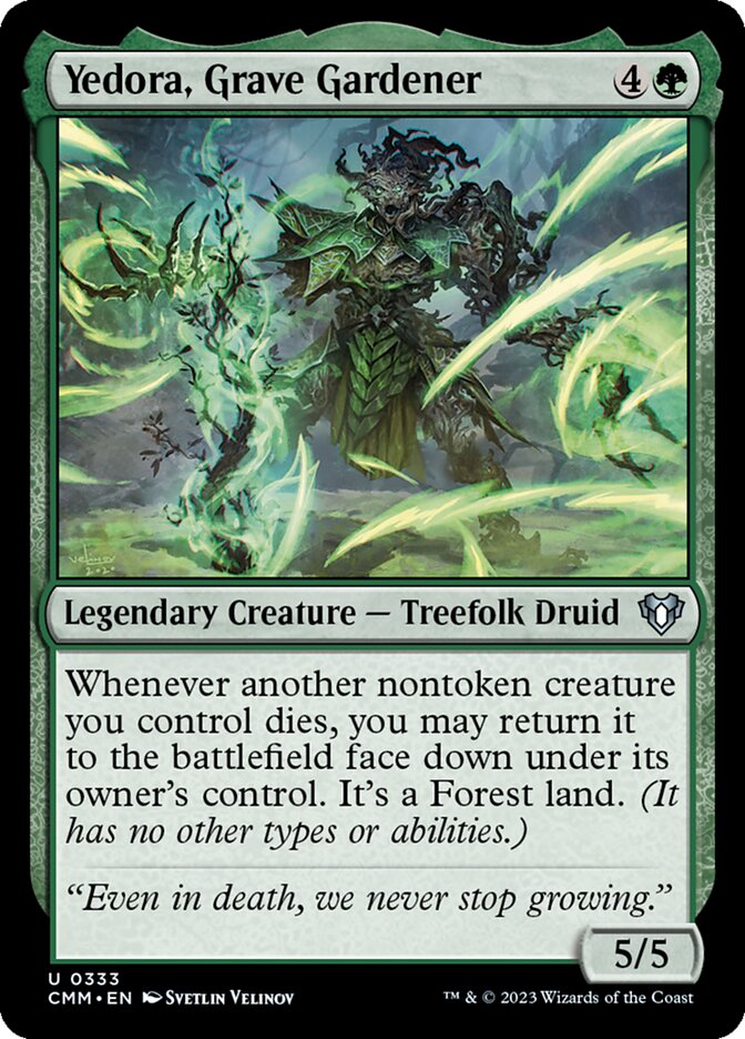 Yedora, Grave Gardener (Commander Masters)