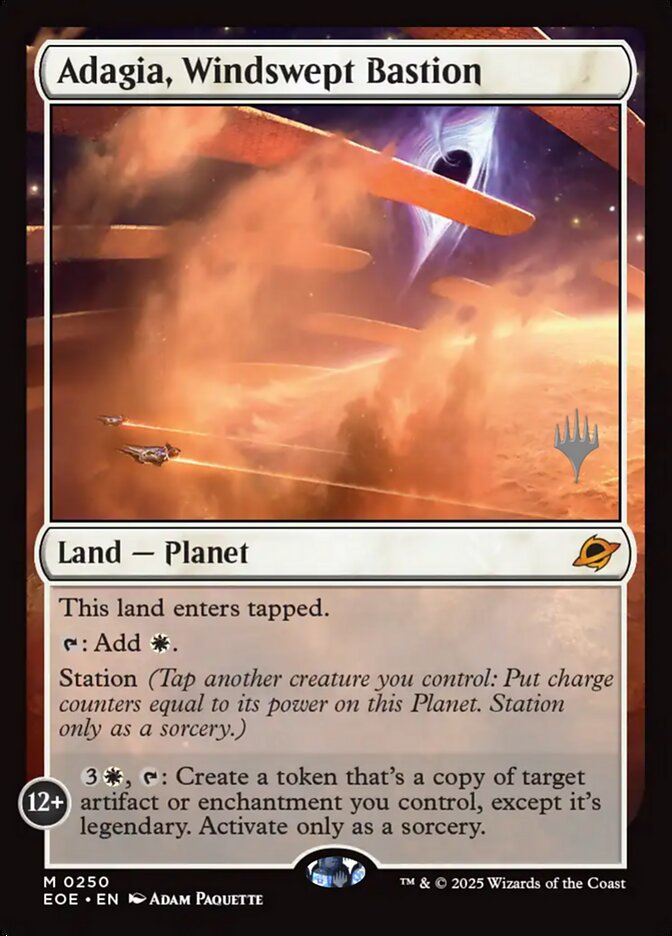 Adagia, Windswept Bastion (Edge of Eternities Promos)