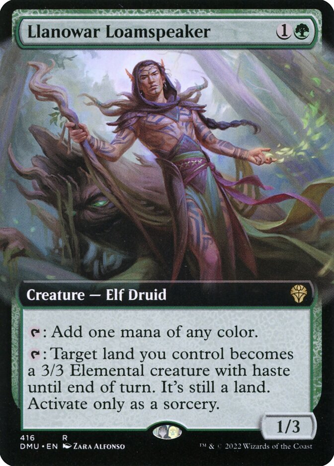 Llanowar Loamspeaker (Dominaria United)