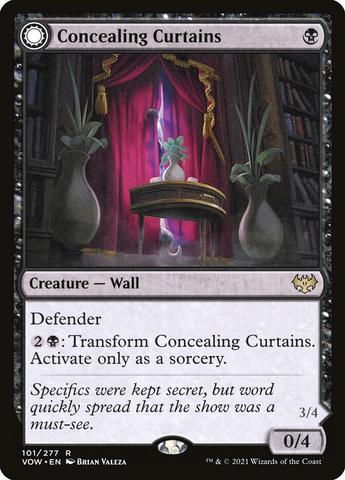 Concealing Curtains (Innistrad: Crimson Vow)
