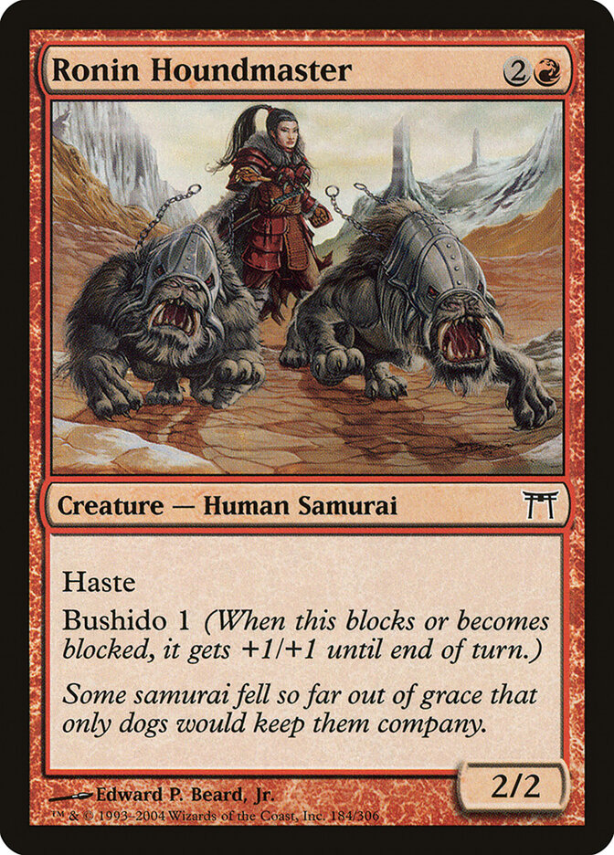 Ronin Houndmaster (Champions of Kamigawa)